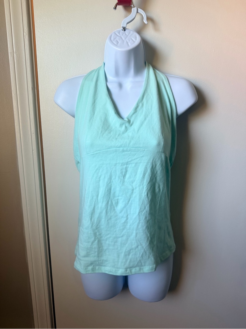 NWT Ann Taylor Mint Halter Tank Top Sz. L